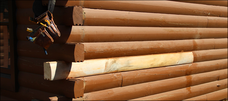 Log Home Damage Repair  Greene County,  North Carolina
